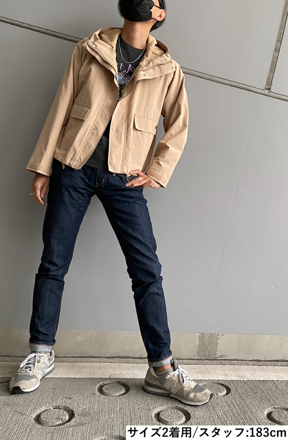 QJアノラック（ベージュ）