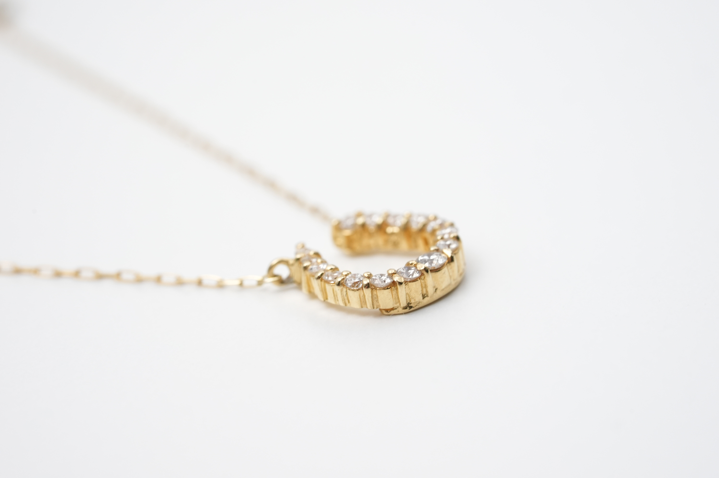 Yuuka Sugai Lucky Horseshoe necklace Gold／菅井友香オリジナルアクセサリー ゴールドネックレス