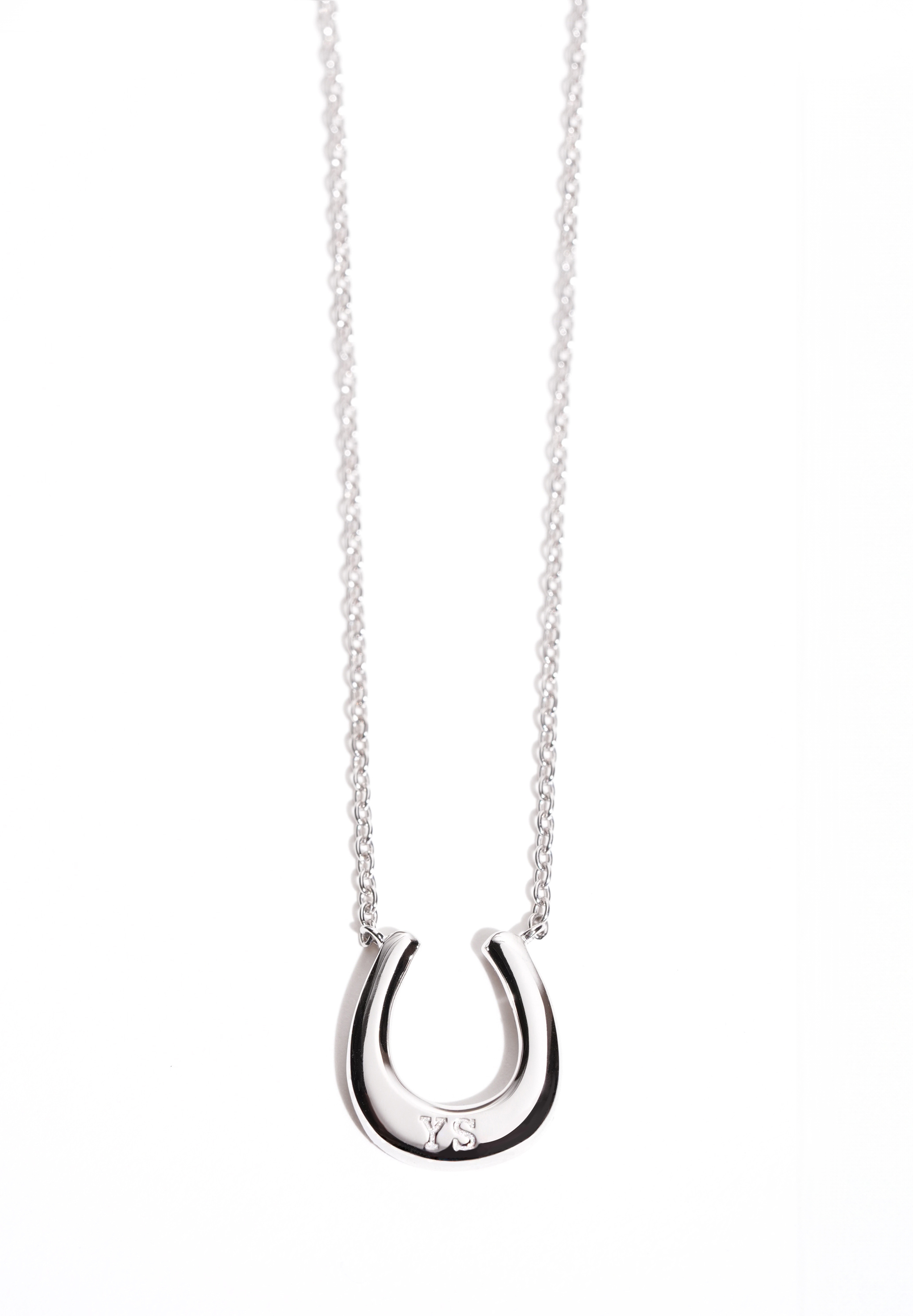 Yuuka Sugai Lucky Horseshoe necklace Silver／菅井友香オリジナルアクセサリー シルバーネックレス【抽選特典：直筆メッセージカード】