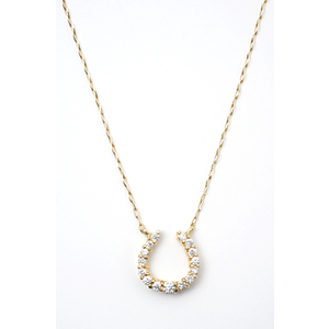 【再販】Yuuka Sugai Lucky Horseshoe necklace Gold／菅井友香オリジナルアクセサリー ゴールドネックレス