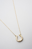 【再販】Yuuka Sugai Lucky Horseshoe necklace Gold／菅井友香オリジナルアクセサリー ゴールドネックレス