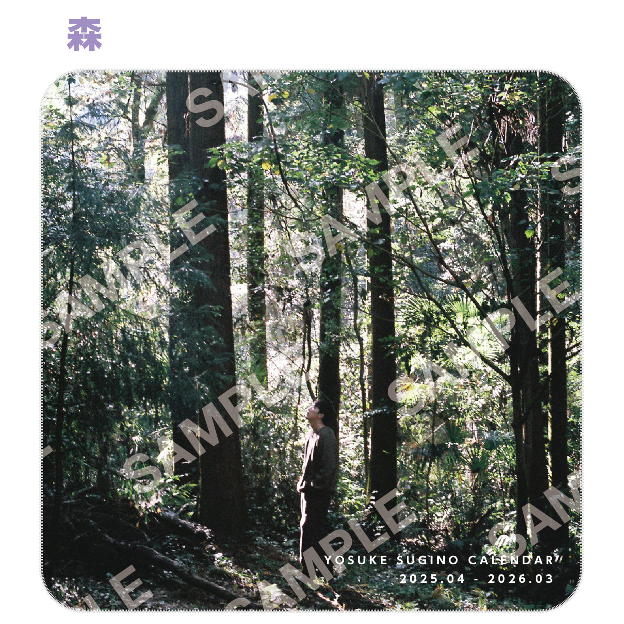 YOSUKE SUGINO CALENDAR GOODS ハンカチ【全2種】 | 杉野遥亮