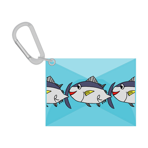 【萩原利久】カラビナ付きミニポーチ