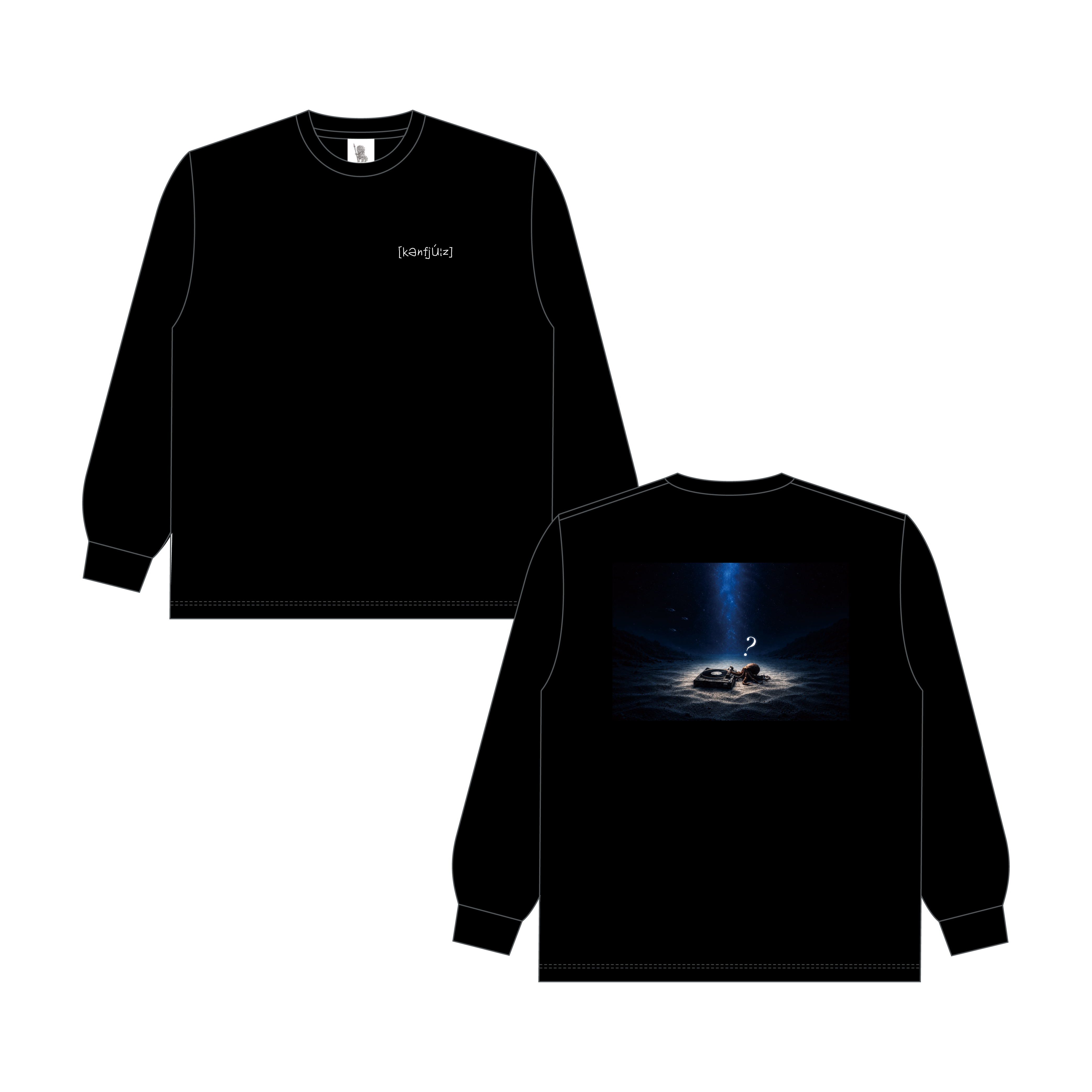 【受注販売】TALK LIVE [kənˈfjuːz] グッズ ロングスリーブTシャツ