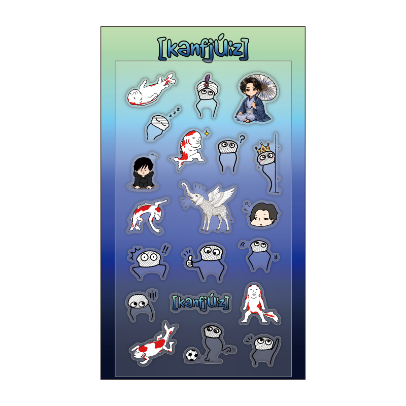 【受注販売】TALK LIVE [kənˈfjuːz] グッズ ぷっくりシール