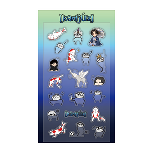 【受注販売】TALK LIVE [kənˈfjuːz] グッズ ぷっくりシール