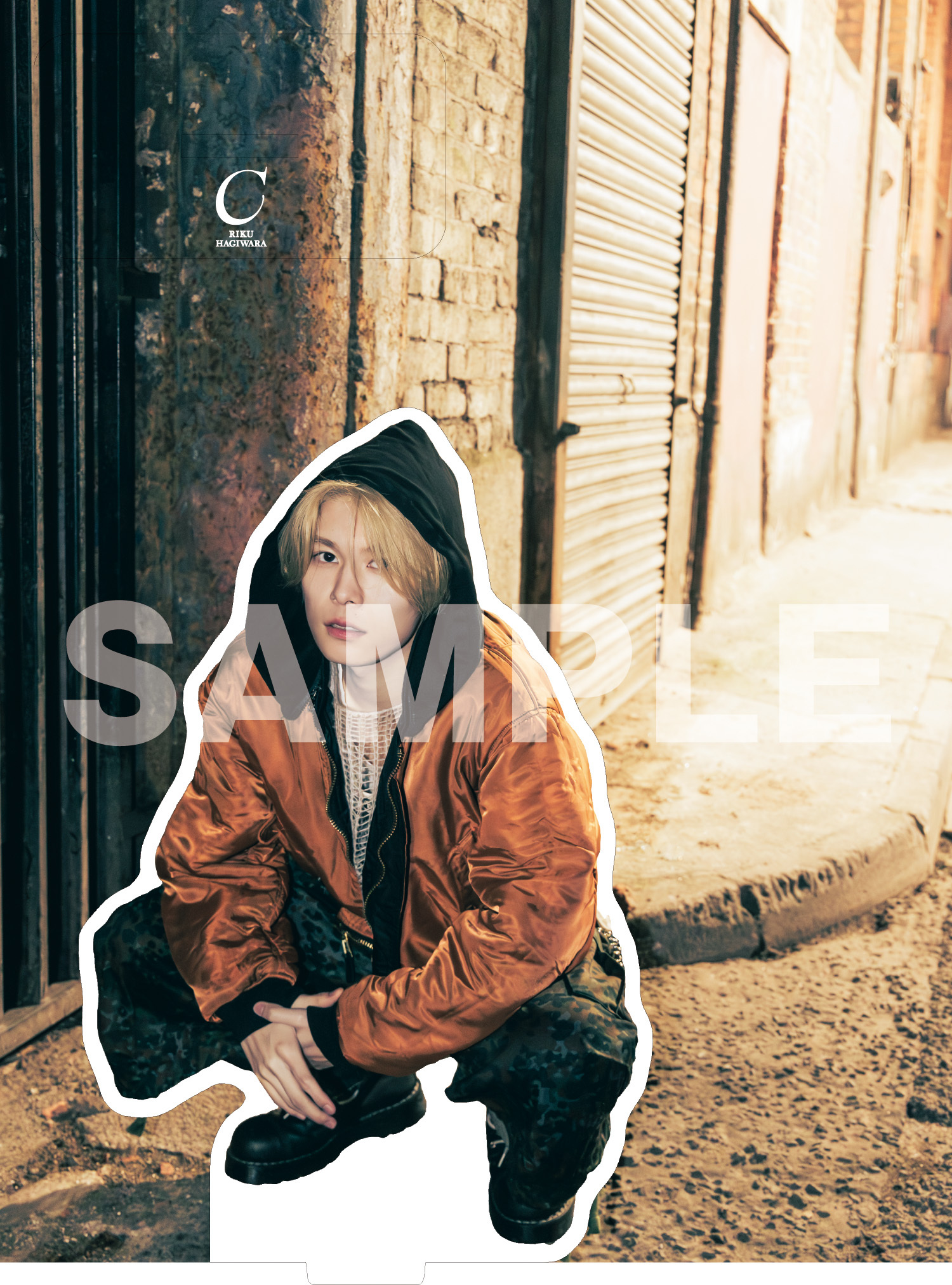 【TopCoat Online Shop Ver.カバー】萩原利久 3rd写真集「C」 TopCoat版アクスタ付セット 抽選特典：直筆サイン入り