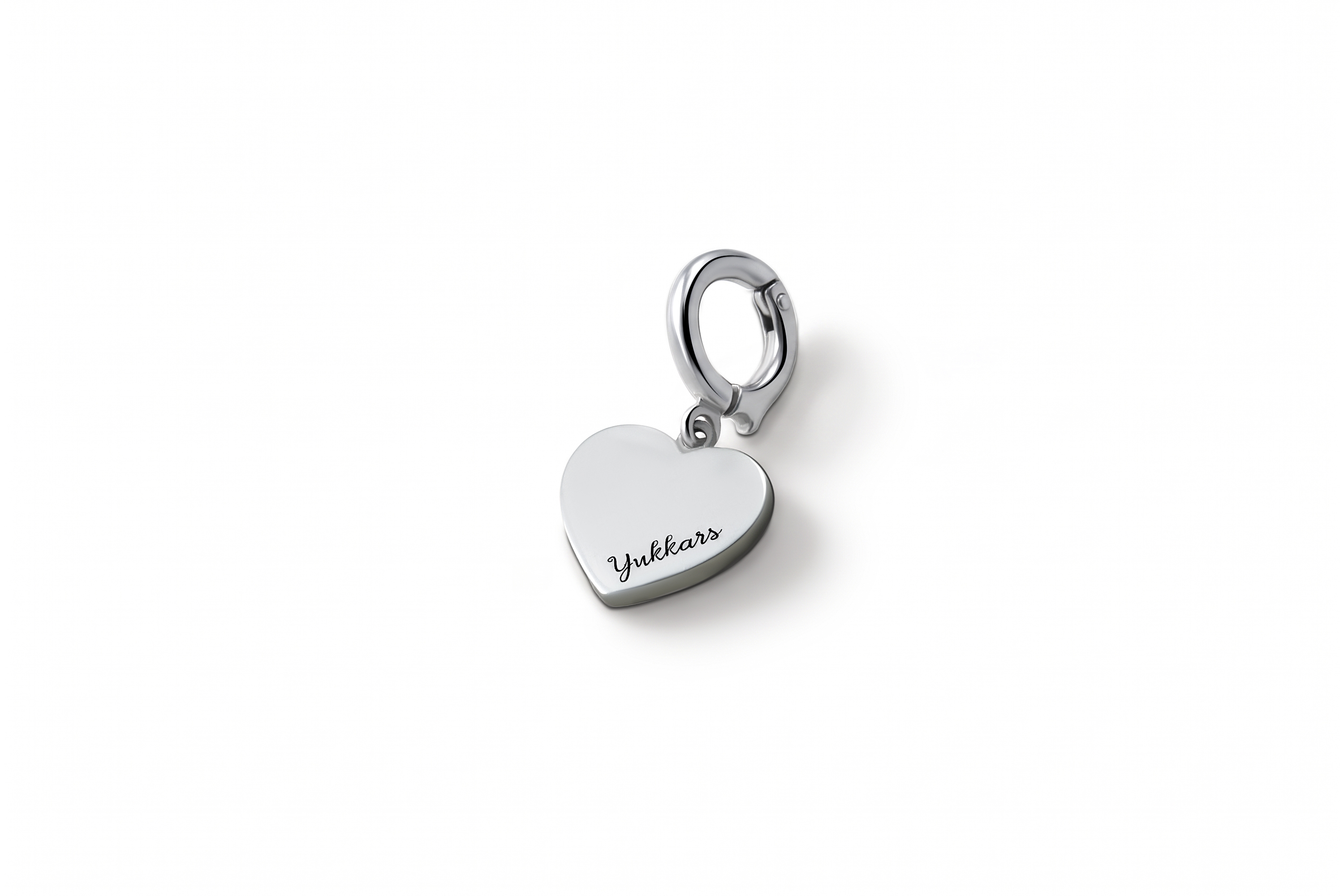 Yuuka Sugai Lucky Horseshoe Charm Silver Heart/菅井友香オリジナルアクセサリー チャーム  シルバー ハート